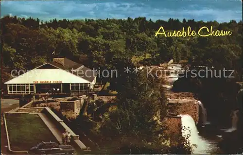 Upper Jay Rainbow Falls Ausable Chasm Kat. Upper Jay