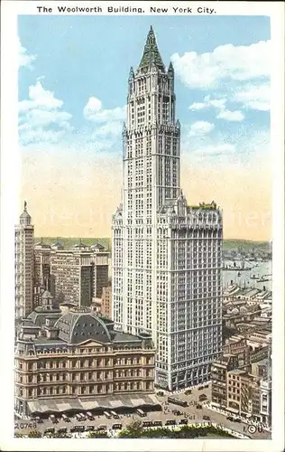 New York City Woolworth Building  / New York /