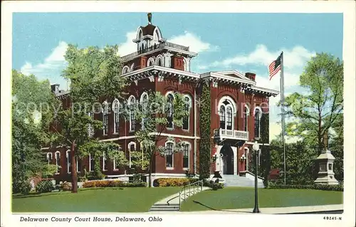 Delaware Ohio Country Court House Kat. Delaware