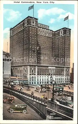 New York City Hotel Commodore / New York /