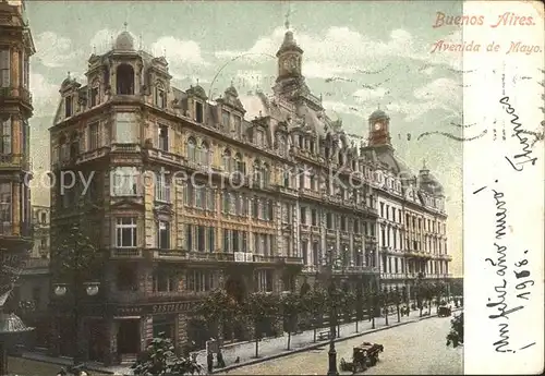 Buenos Aires Avenida de Mayo Kat. Buenos Aires