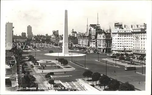 Buenos Aires Avenida 9 de Julio Kat. Buenos Aires