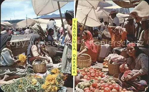 Oaxaca Tlacolula Markt Kat. Oaxaca