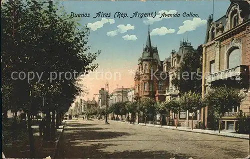 Buenos Aires Avenida Callao Kat. Buenos Aires