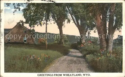 Wheatland Wyoming  Kat. Wheatland