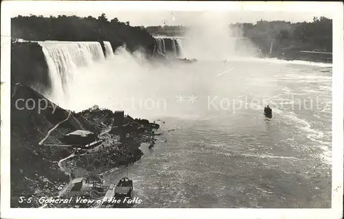 Niagara Falls New York General view Kat. Niagara Falls