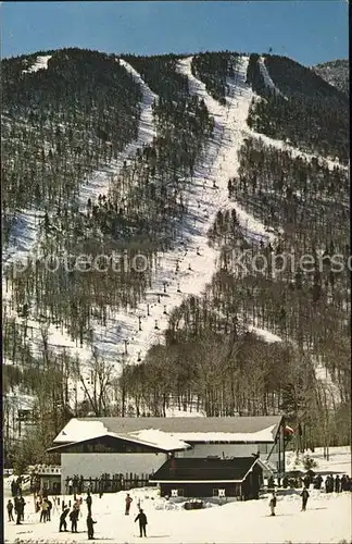 Stowe Vermont Mt Mansfield Chairlifts Spruce House Ski Resorts Kat. Stowe