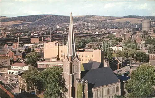 Binghamton Birds eye view of the City Kat. Binghamton