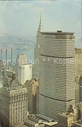 New York City Pan Am Building Skyscraper / New York /