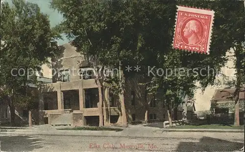 Maryville Missouri Elks Club Kat. Maryville