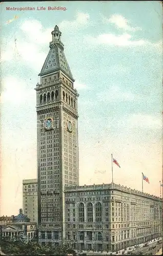 New York City Metropolitan Life Building / New York /