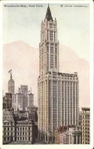 New York City Woolworth Building / New York /