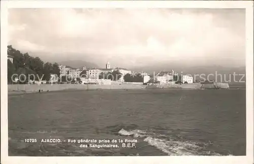 Ajaccio Vue generale prise de la Route des Sanguinaires Kat. Ajaccio