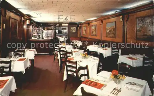 New York City Chalet Suisse Restaurant / New York /