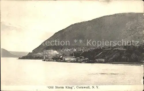 Cornwall New York Old Storm King Mountain Hudson River Kat. Cornwall