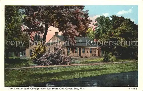 Green Bay Wisconsin Historic Tank Cottage over 100 years old Kat. Green Bay