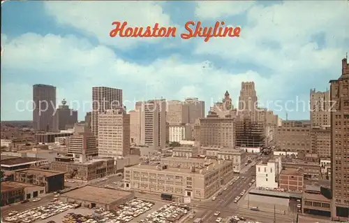 Houston Texas Skyline Kat. Houston