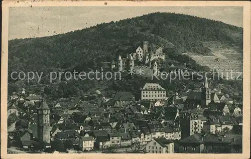 Wertheim Main Bahnpost Altstadt Kat. Wertheim