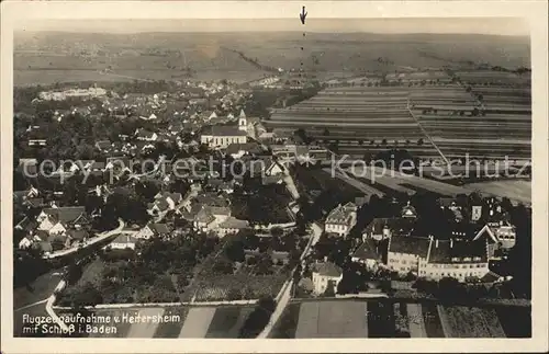 Heitersheim Schloss Fliegeraufnahme / Heitersheim /Breisgau-Hochschwarzwald LKR