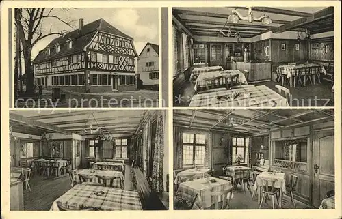 Denzlingen Gasthaus Metzgerei zur Krone / Denzlingen /Emmendingen LKR