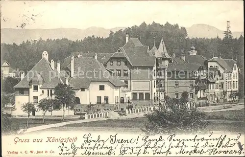 Koenigsfeld Schwarzwald  / Koenigsfeld im Schwarzwald /Schwarzwald-Baar-Kreis LKR