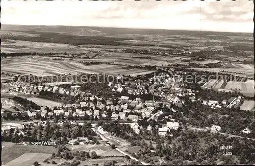 Heiningen Goeppingen Fliegeraufnahme / Heiningen /Goeppingen LKR