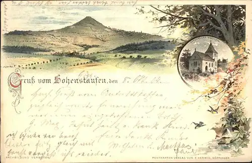 Hohenstaufen Barbarossa Kirchlein / Goeppingen /Goeppingen LKR