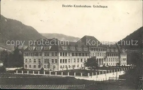 Geislingen Steige Bezirkskrankenhaus / Geislingen an der Steige /Goeppingen LKR