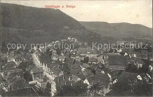 Geislingen Steige Panorama / Geislingen an der Steige /Goeppingen LKR