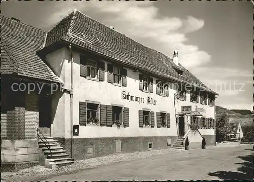 Oberbergen Vogtsburg Gasthaus Schwarzer Adler Winzerstube Weinort Kaiserstuhl / Vogtsburg im Kaiserstuhl /Breisgau-Hochschwarzwald LKR