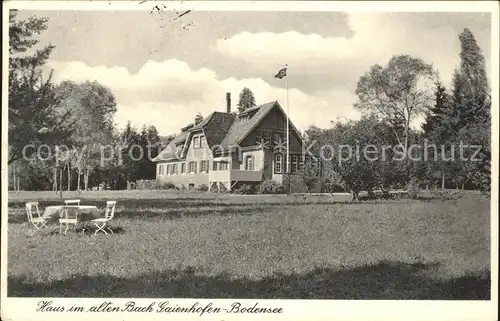 Gaienhofen Haus im alten Bach / Gaienhofen /Konstanz LKR