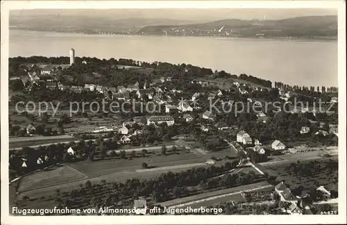 Allmannsdorf Konstanz Fliegeraufnahme Jugendherberge / Konstanz /Konstanz LKR