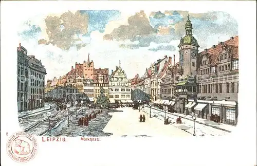 Leipzig Marktplatz / Leipzig /Leipzig Stadtkreis