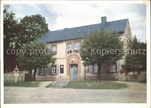 Pockau Gasthaus Nennigmuehle / Pockau Floehatal /Erzgebirgskreis LKR