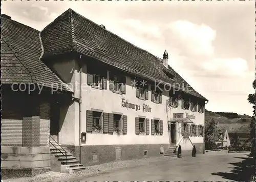 Oberbergen Vogtsburg Gasthaus Schwarzer Adler  / Vogtsburg im Kaiserstuhl /Breisgau-Hochschwarzwald LKR