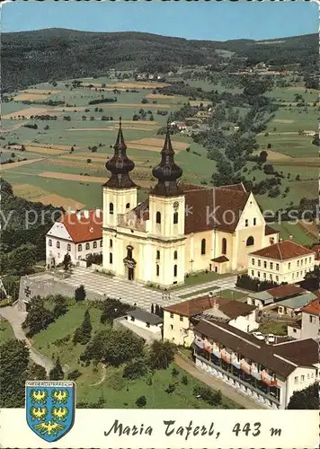 Maria Taferl Basilika Fliegeraufnahme Kat. Maria Taferl Donau