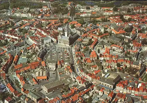 Middelburg Zeeland Fliegeraufnahme Stadhuis Fliegeraufnahme Kat. Middelburg