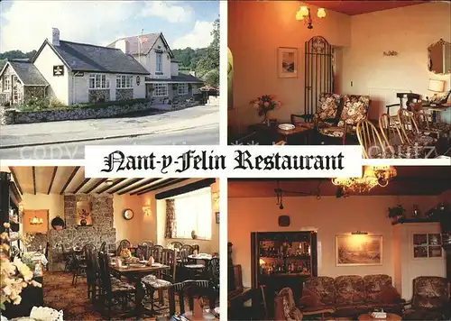 North Wales Nant y Felin Licensed Restaurant Kat. North Wales