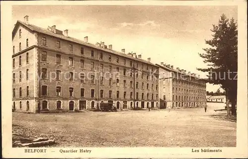 Belfort Alsace Quartier Hatry Les Batiments Kat. Belfort