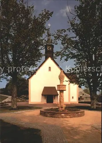 St Peter Schwarzwald Wallfahrtskirche Maria Lindenberg Mariensaeule Kat. St. Peter