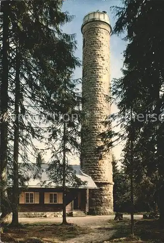 Triberg Schwarzwald Stoecklewaldturm Rasthaus Kat. Triberg im Schwarzwald