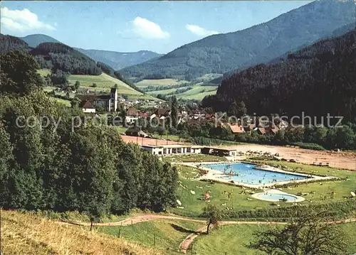 Simonswald Beheiztes Schwimmbad  Kat. Simonswald