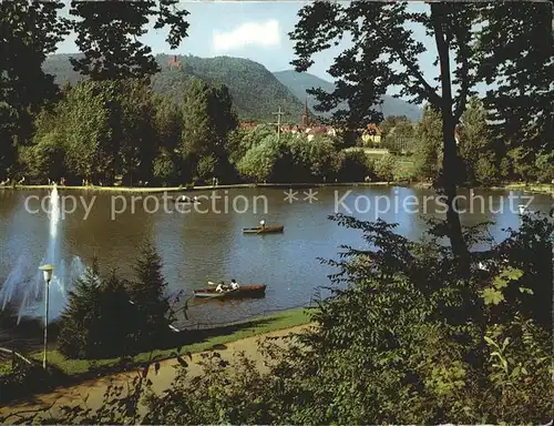 Waldkirch Breisgau Stadtrainsee  Kat. Waldkirch