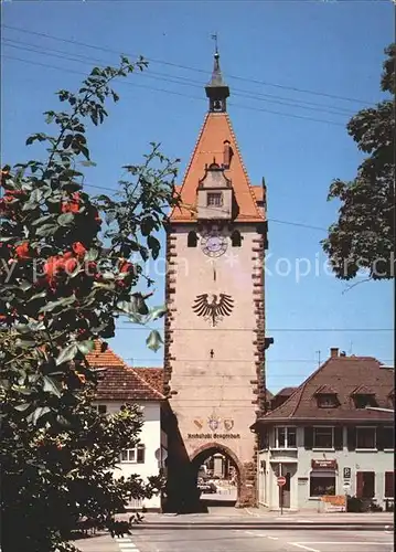 Gengenbach Stadttor Kat. Gengenbach Schwarzwald