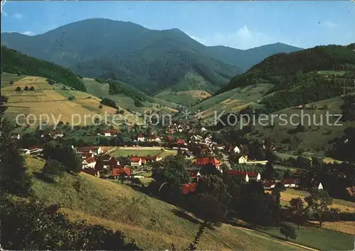 Muenstertal Schwarzwald Belchen Kat. Muenstertal