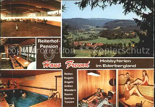 Oberorke Haus Freund Sauna Schwimmbad Kat. Voehl