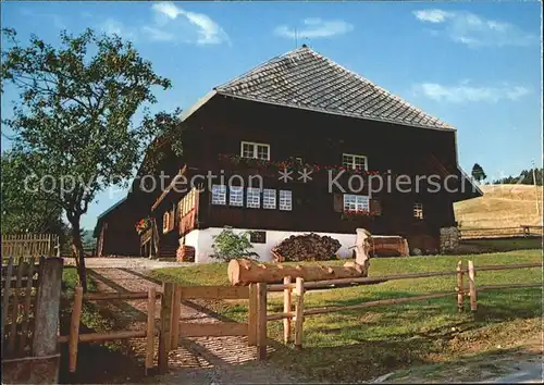 Bernau Schwarzwald Heimatmuseum Resenhof Kat. Bernau im Schwarzwald