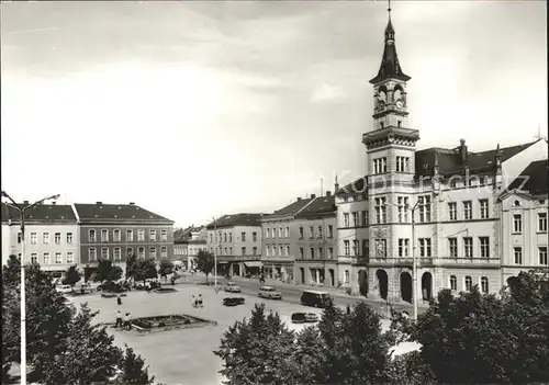 Oelsnitz Vogtland Markt Rathaus Kat. Oelsnitz Vogtland