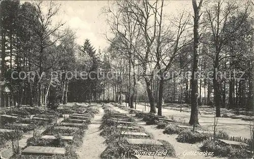 Koenigsfeld Schwarzwald Gottesacker Kat. Koenigsfeld im Schwarzwald