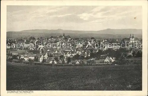 Donaueschingen Totalansicht Kat. Donaueschingen